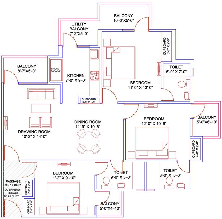 3 BHK